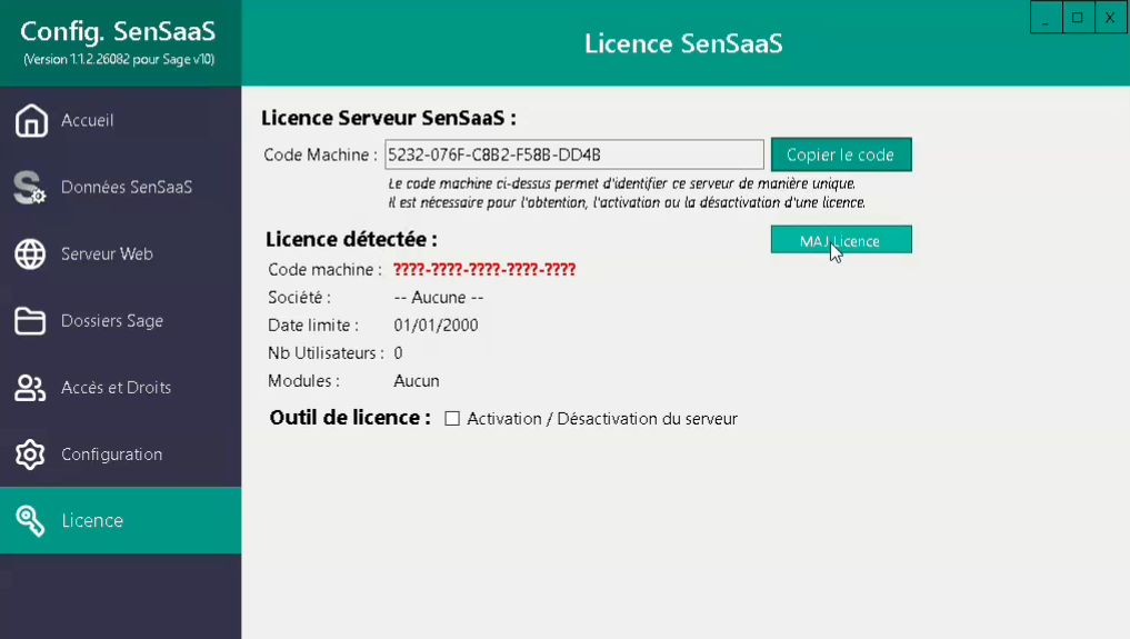 Étapes 14 et 15 - Retour connecteur et MAJ Licence