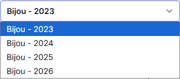Sélecteur d'exercice